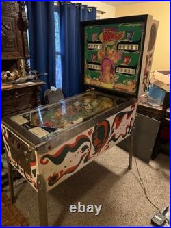 1972 Williams Honey Pinball Machine 4 Player EM Vintage Arcade Works