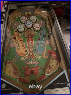 1972 Williams Honey Pinball Machine 4 Player EM Vintage Arcade Works