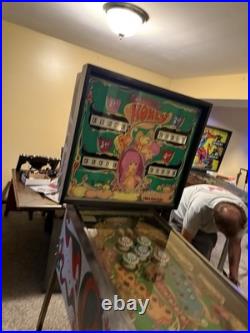1972 Williams Honey Pinball Machine 4 Player EM Vintage Arcade Works
