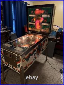1972 Williams Honey Pinball Machine 4 Player EM Vintage Arcade Works