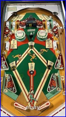1972 World Series Pinball Machine Fully Refurbished Add A Ball Baseball