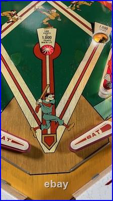 1972 World Series Pinball Machine Fully Refurbished Add A Ball Baseball