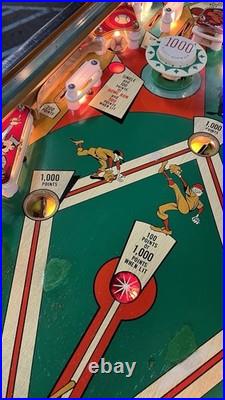 1972 World Series Pinball Machine Fully Refurbished Add A Ball Baseball