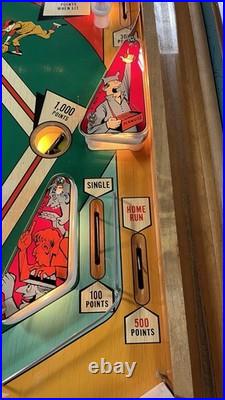 1972 World Series Pinball Machine Fully Refurbished Add A Ball Baseball