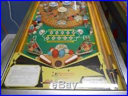 1973 Bally Monte Carlo 4 Player Pinball Machine