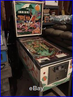 1973 Williams Tropic Fun Pinball Machine Working