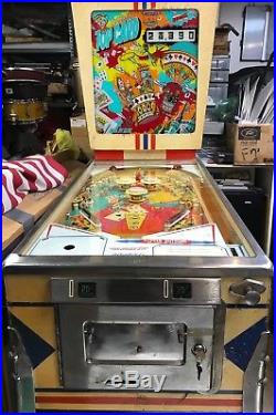 1974 Gottlieb Top Card Pinball Machine