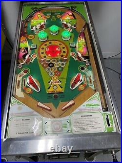 1974 Star Pool Pinball Machine Leds Nice Playfield Looks Great
