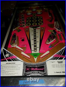 1974 Williams Dealers Choice Pinball Machine