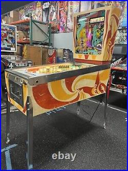 1975 Gottlieb Abra Ca Dabra Pinball Machine Professional Techs Abracadabra