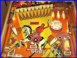 1975 Gottlieb Gold Strike Add-A-Ball (AAB) Wedgehead Pinball Machine A CLASSIC