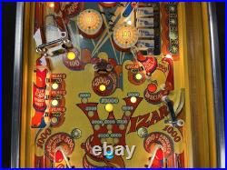 1975 Wizard Wizard! Pinball Machine Fully Refurbished The Who Tommy Daltry Leds