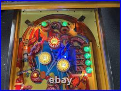 1975 Wizard Wizard! Pinball Machine Fully Refurbished The Who Tommy Daltry Leds