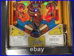 1975 Wizard Wizard! Pinball Machine Fully Refurbished The Who Tommy Daltry Leds