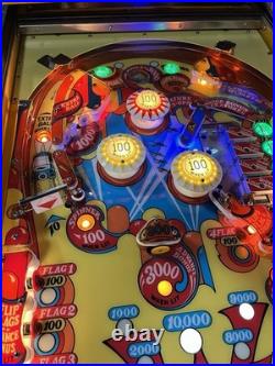 1975 Wizard Wizard! Pinball Machine Fully Refurbished The Who Tommy Daltry Leds