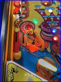 1975 Wizard Wizard! Pinball Machine Fully Refurbished The Who Tommy Daltry Leds