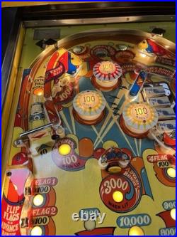 1975 Wizard Wizard! Pinball Machine Fully Refurbished The Who Tommy Daltry Leds