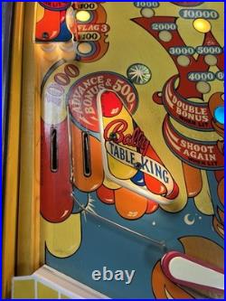 1975 Wizard Wizard! Pinball Machine Fully Refurbished The Who Tommy Daltry Leds