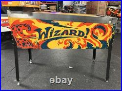1975 Wizard Wizard! Pinball Machine Fully Refurbished The Who Tommy Daltry Leds