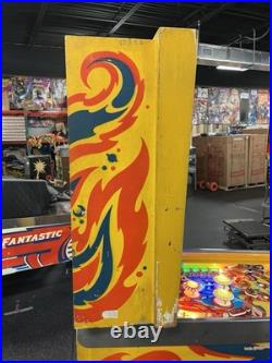 1975 Wizard Wizard! Pinball Machine Fully Refurbished The Who Tommy Daltry Leds