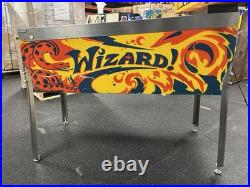 1975 Wizard Wizard! Pinball Machine Fully Refurbished The Who Tommy Daltry Leds