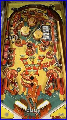 1975 Wizard Wizard! Pinball Machine Fully Refurbished Tommy Daltrey The Who