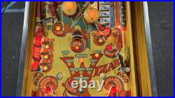 1975 Wizard Wizard! Pinball Machine Fully Refurbished Tommy Daltrey The Who