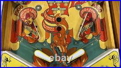 1975 Wizard Wizard! Pinball Machine Fully Refurbished Tommy Daltrey The Who
