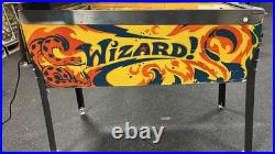 1975 Wizard Wizard! Pinball Machine Fully Refurbished Tommy Daltrey The Who