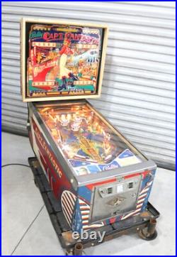 1976 BALLY CAPTAIN FANTASTIC Pinball Machine Arcade Game Part Elton John
