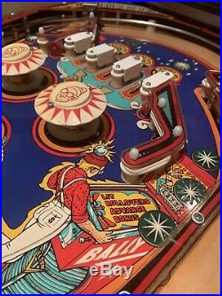 1976 Bally Captain Fantastic Pinball Machine
