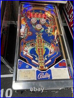 1976 Bally Captain Fantastic Pinball Machine Classic Stunning Tommy
