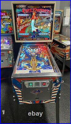 1976 Bally Captain Fantastic Pinball Machine Classic Tommy