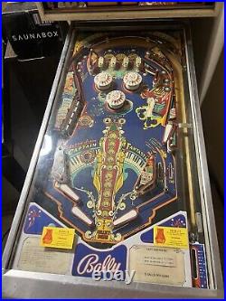 1976 Bally Elton John Captain Fantastic Pinball Machine Vintage Arcade Game