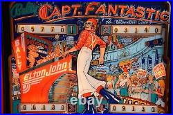 1976 Bally Elton John Captain Fantastic Pinball machine