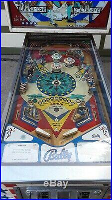 1976 Bally Freedom Pinball Machine EM Coin Op Arcade Patriotic ...