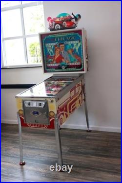 1976 Bally Old Chicago Pinball Machine Collectors Dream Come True
