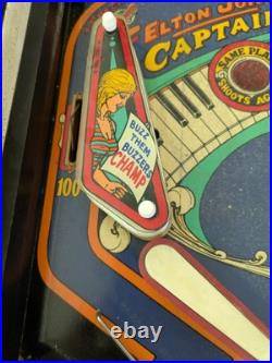 1976 Captain Fantastic And The Brown Dirt Cowboy Pinball Machine 1976 Captain Fantastic And The Brown Dirt Cowboy Pinball Machine