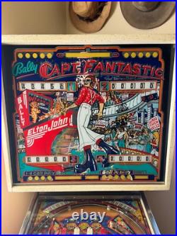 1976 Captain Fantastic And The Brown Dirt Cowboy Pinball Machine