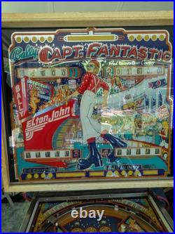 1976 Captain Fantastic And The Brown Dirt Cowboy Pinball Machine 1976 Captain Fantastic And The Brown Dirt Cowboy Pinball Machine