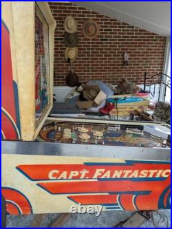 1976 Captain Fantastic And The Brown Dirt Cowboy Pinball Machine 1976 Captain Fantastic And The Brown Dirt Cowboy Pinball Machine