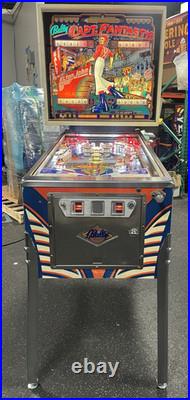 1976 Captain Fantastic And The Brown Dirt Cowboy Pinball Machine Fully Refurbish