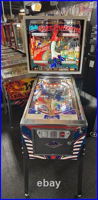 1976 Captain Fantastic And The Brown Dirt Cowboy Pinball Machine Fully Refurbish