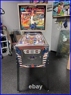 1976 Captain Fantastic And The Brown Dirt Cowboy Pinball Machine Fully Refurbish