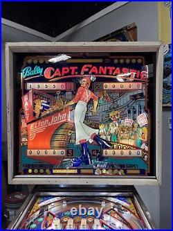 1976 Captain Fantastic And The Brown Dirt Cowboy Pinball Machine Fully Refurbish