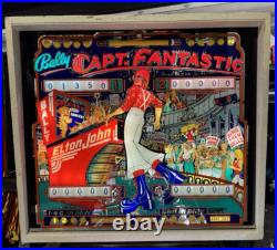 1976 Captain Fantastic And The Brown Dirt Cowboy Pinball Machine Fully Refurbish 1976 Captain Fantastic And The Brown Dirt Cowboy Pinball Machine Fully Refurbish
