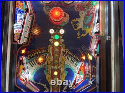 1976 Captain Fantastic And The Brown Dirt Cowboy Pinball Machine Fully Refurbish