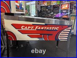 1976 Captain Fantastic And The Brown Dirt Cowboy Pinball Machine Fully Refurbish