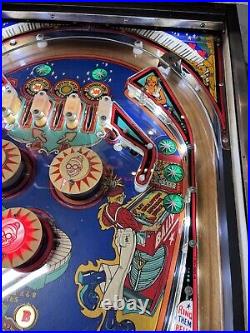 1976 Captain Fantastic And The Brown Dirt Cowboy Pinball Machine Fully Refurbish