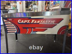1976 Captain Fantastic And The Brown Dirt Cowboy Pinball Machine Fully Refurbish